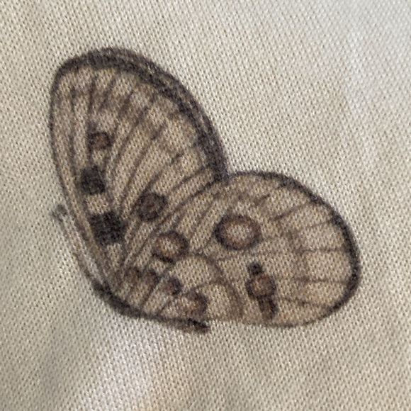 Bottega Veneta butterfly cashmere silk cardigan 44/L - Picture 13 of 15